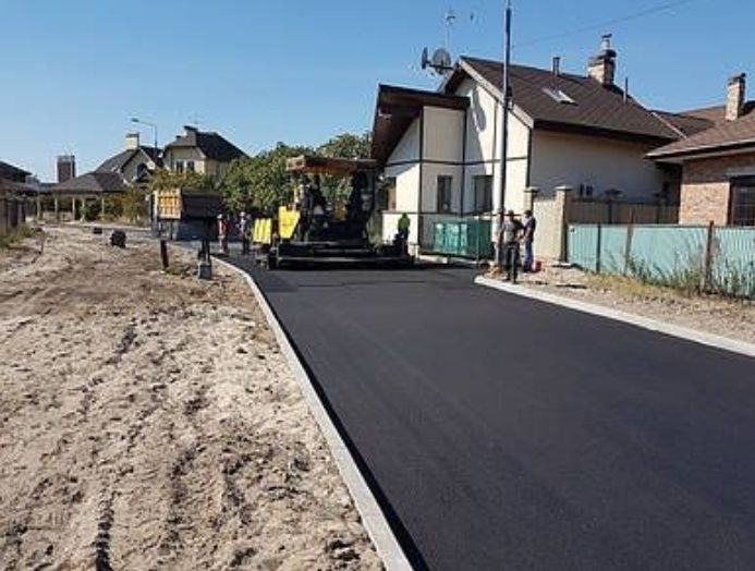 Асфальт укладка Асфальт