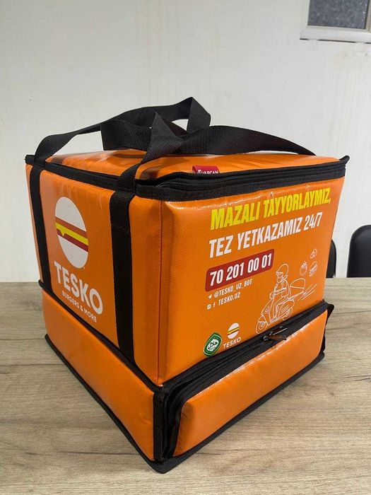 Термосумки для доставки фастфуда