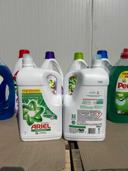 Немски прах (гел) за пране, омекотител