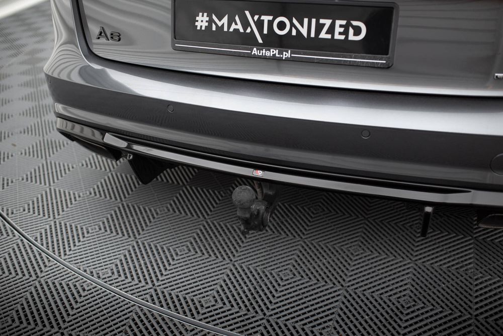 Дифузьор за задна броня Maxton design за Audi A6 C7 (2014-2017)
