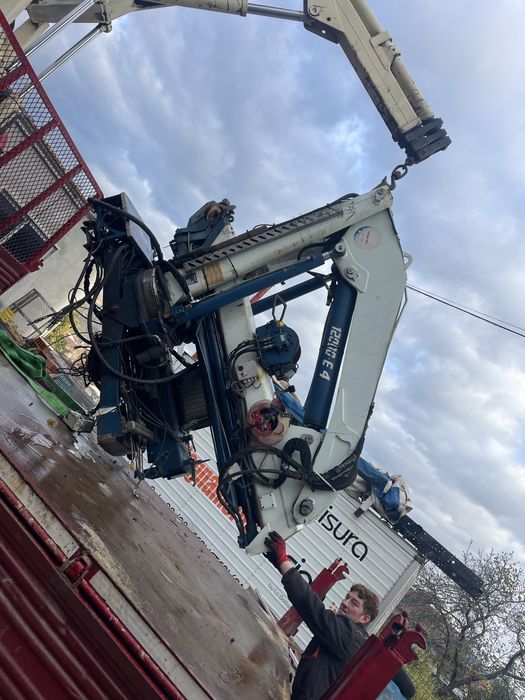 Hetronic-управление за кран с дистанционо