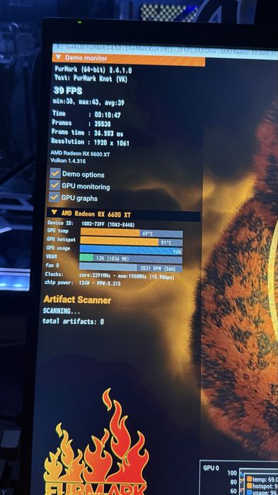 Rx 6600 xt 8gb saphire nitro +