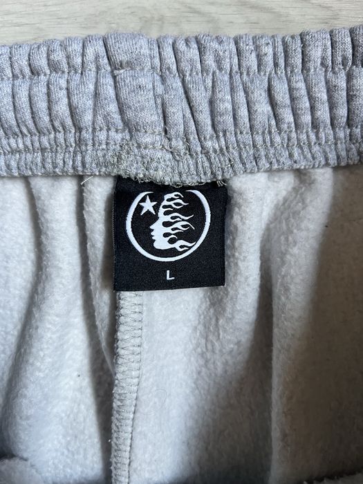 Pantaloni de trening hellstar sweatpants gri