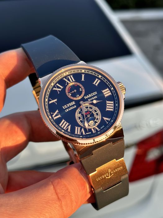 Ulysse Nardin Le Lockle Blue Rubber
