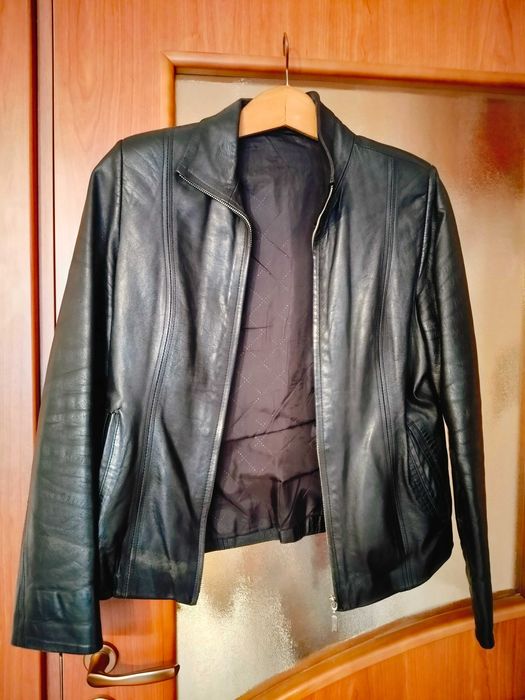 Дамско кожено яке естествена кожа