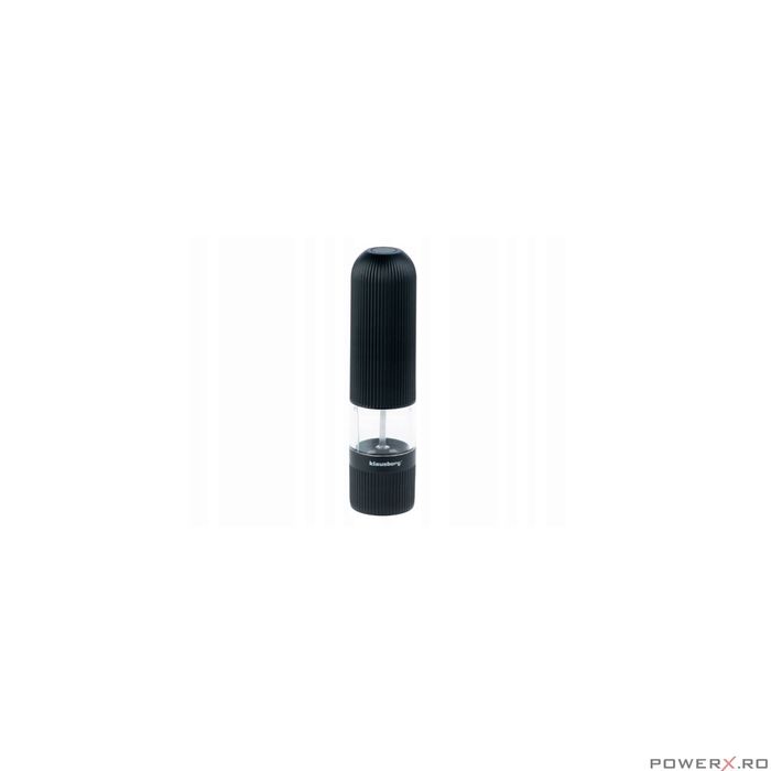 Rasnita pentru sare si piper, neagra, electrica, Klausberg