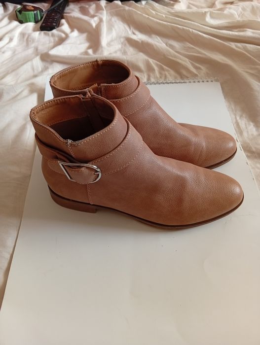 Дамски боти  TIMBERLAND н. 39 естеств.кожа, Anna FIELD бежови