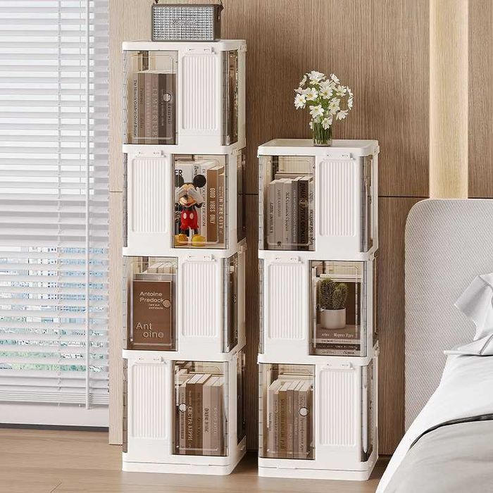 Книжный шкаф, 4 уровня, для хранения книг и других предметов