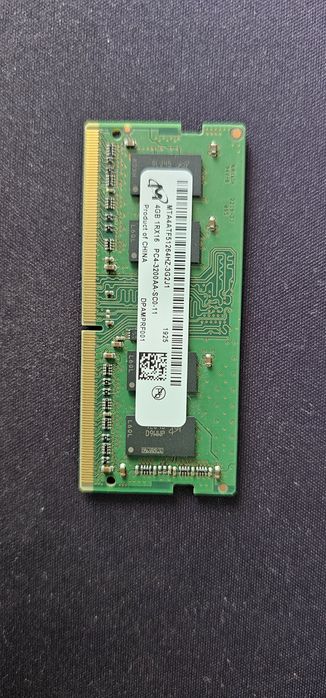 Продам память  DDR4 4gb so dimm 3200.