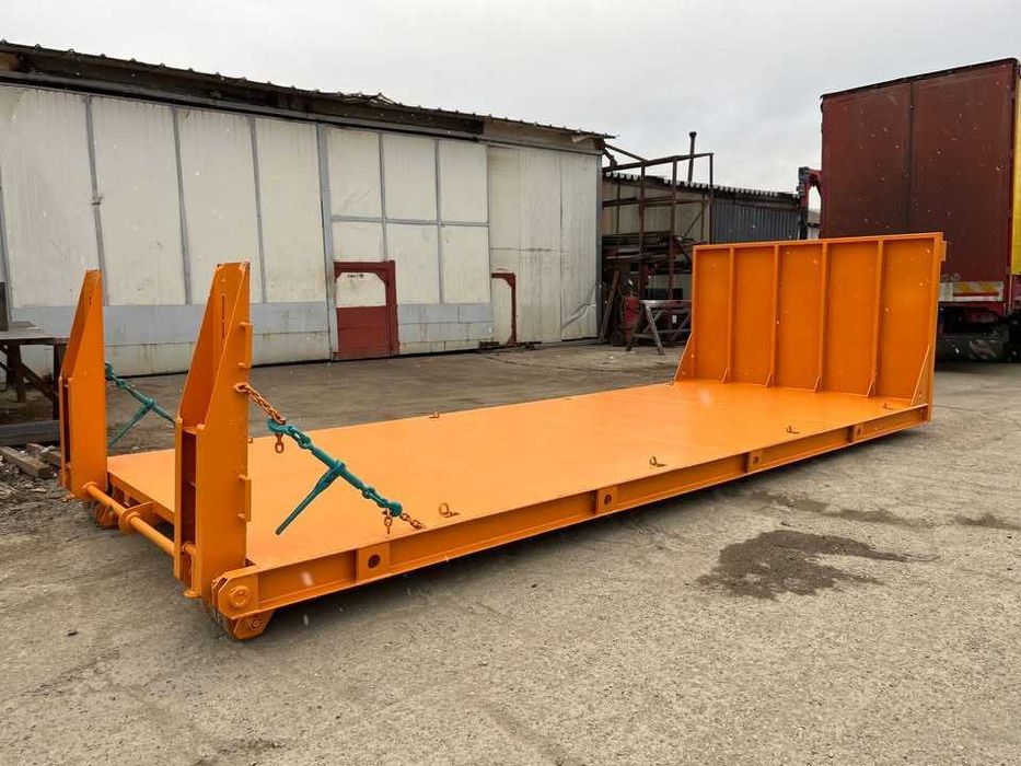 Container Platforma Abroll de vanzare-Abrollkipper - Direct Producator
