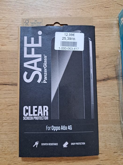 Нов OPPO A6x + Screen Protector + APowebank