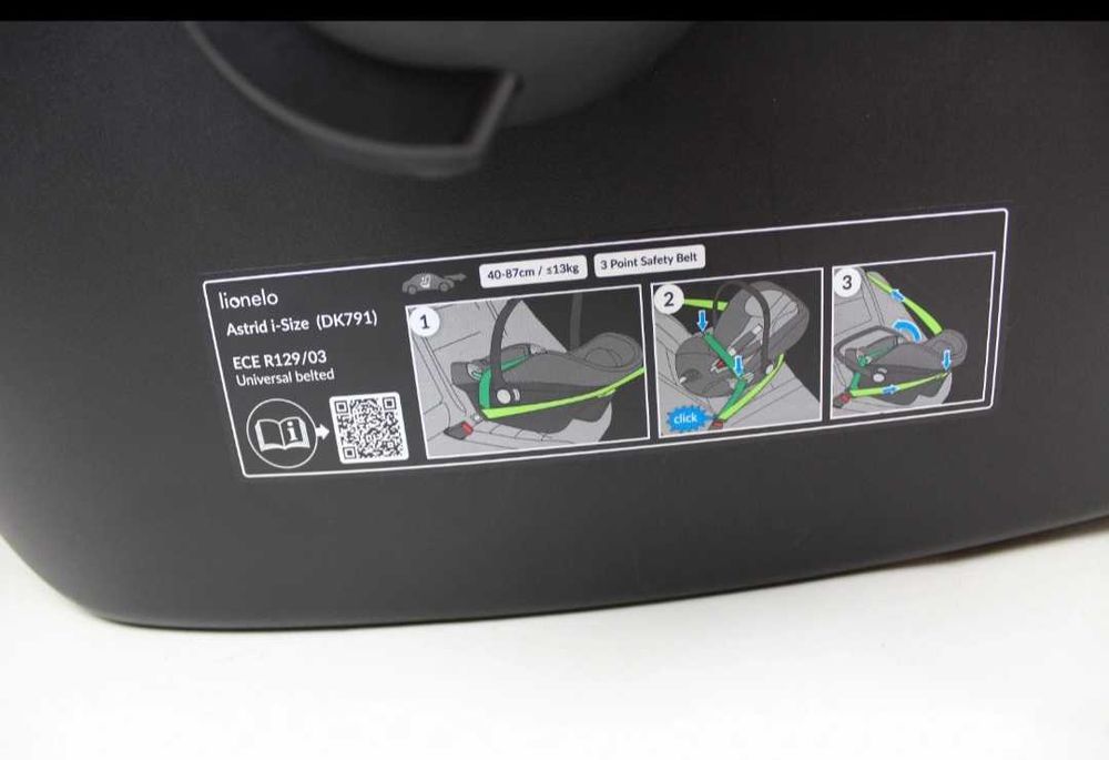 Scoica auto Lionelo i-Size Astrid 0-13 kg, 40-87 cm