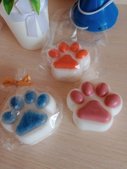 Мыло ручной работы,Лапки