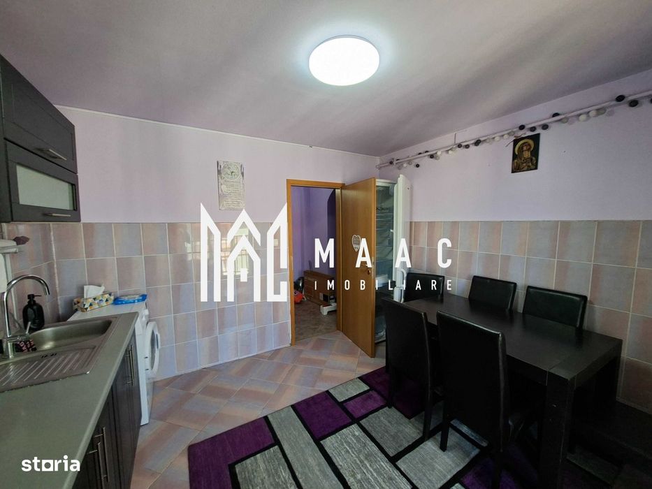Apartament 2 camere de închiriat | Turnișor | 50 mp, balcon