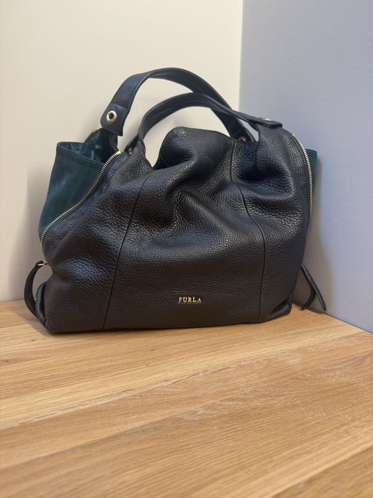 Furla чанта кожена