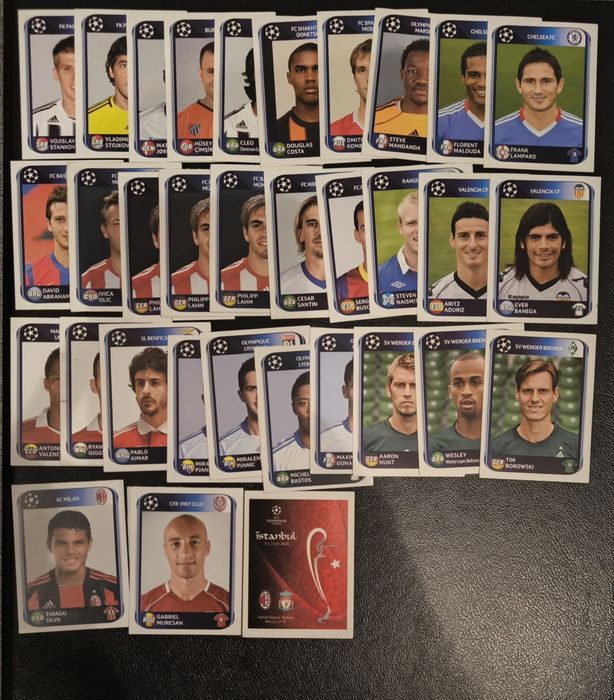 Stickere Panini UEFA Champions League