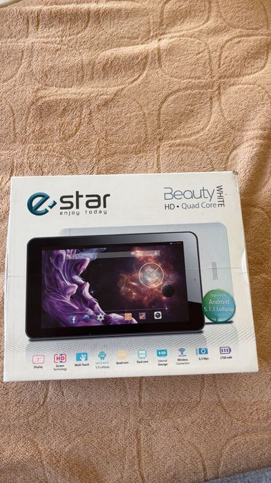 e-star Beauty White 7 - отлично състояние, без драскотини