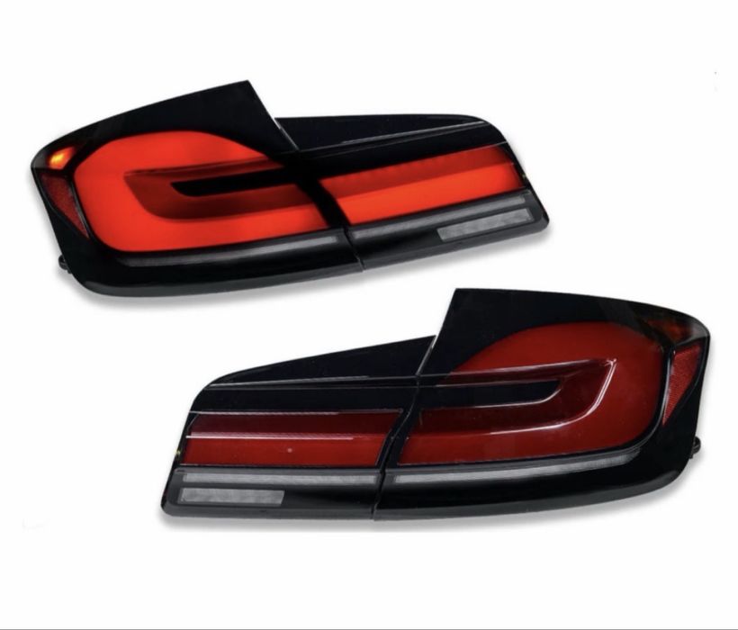 Диодни Led стопове за BMW F10 sedan (2010-2013) - G30 F90 M look - опушени