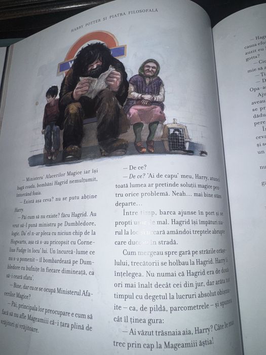 Harry Potter si Piatra filozofala - ilustrată