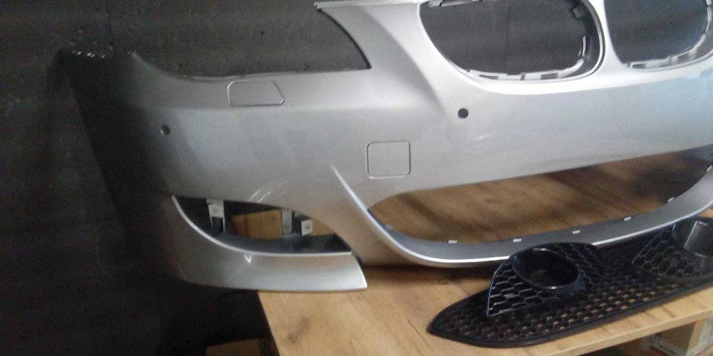 Bara fata BMW E60/E61 03-2010 NFL + FSL Sport Style M Argintiu 354