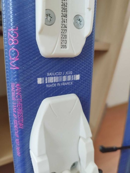 Ски ROSSIGNOL 128 см. + щеки 95 см.