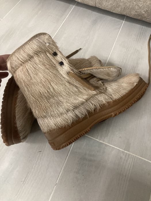 Ghete dama Hogan 37 1/2 piele caprioara impermeabile