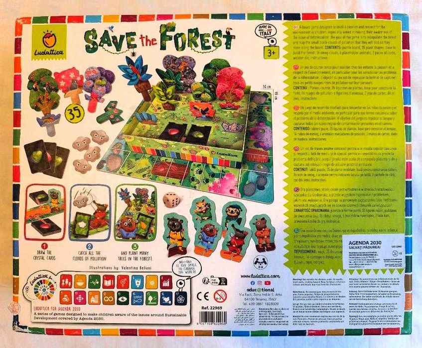 30 puzzle-uri + alte jucării diverse, plus 3 cadouri (3+ ani)