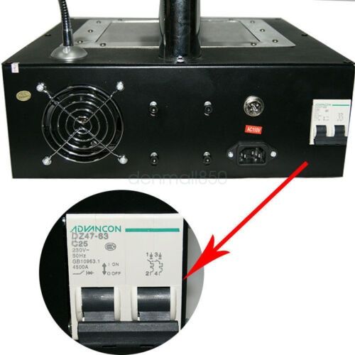 Statie de lipit, infrarosu profesionala REWORK REBALLING ACHI  Noua