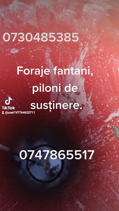 Puturi apa denisipari piloni