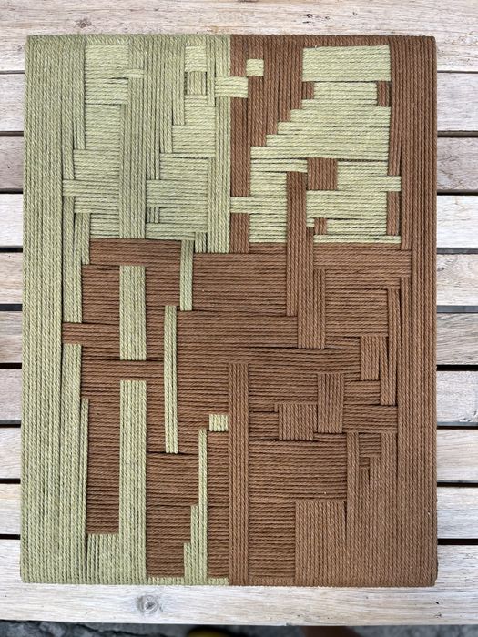 “Tablou” cu tehnica tesutulu 30cm/40cm