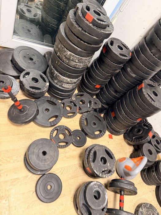 Discuri pt. Haltera Olimpice gaura 50 mm. 5 kg.2,5 kg.1,25 kg, Oferta