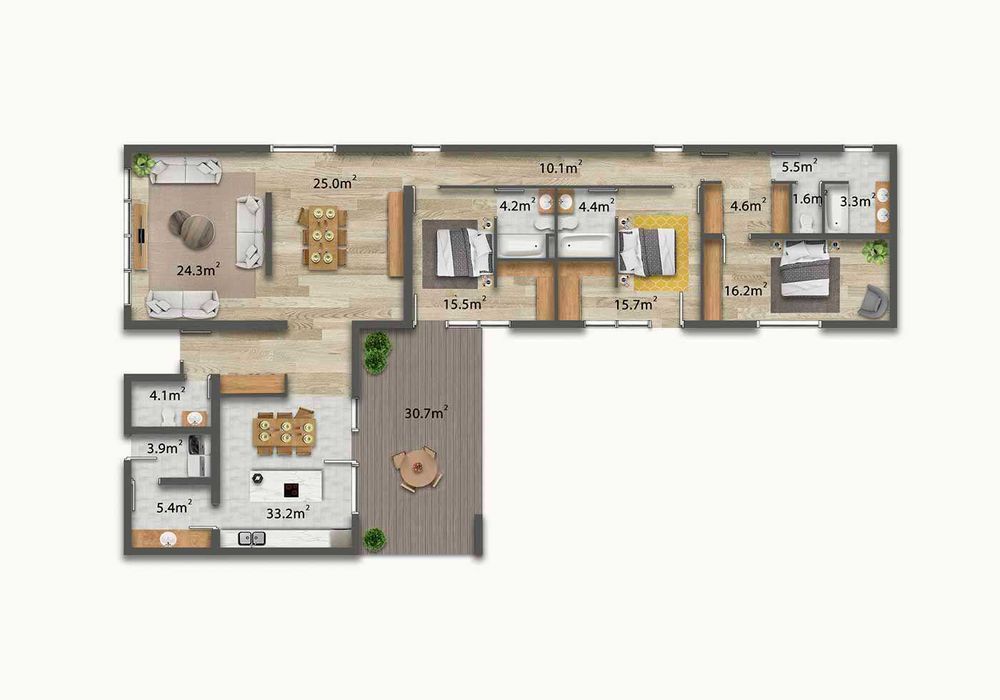 Продава се Къща в София, Драгалевци - 207 кв.м за 248 €/кв.м - Снимка #3