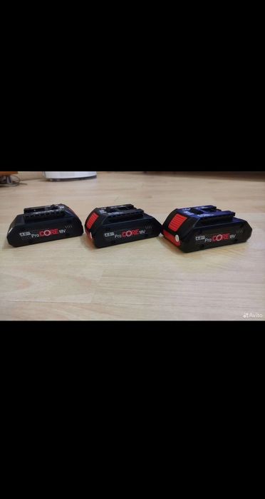 Bosch 18v 4ah акумляторлари
