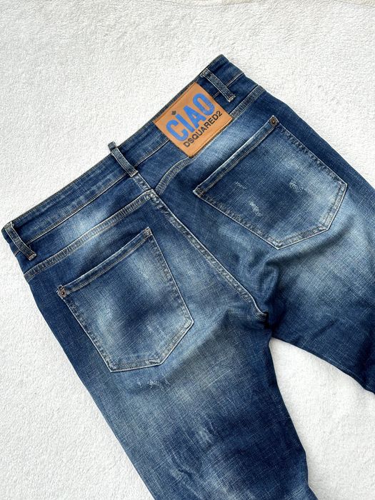 Мъжки дънки Dsquared2 (Cool Guy Fit | Made In Italy) - размер 50 (L), Много добро състояние