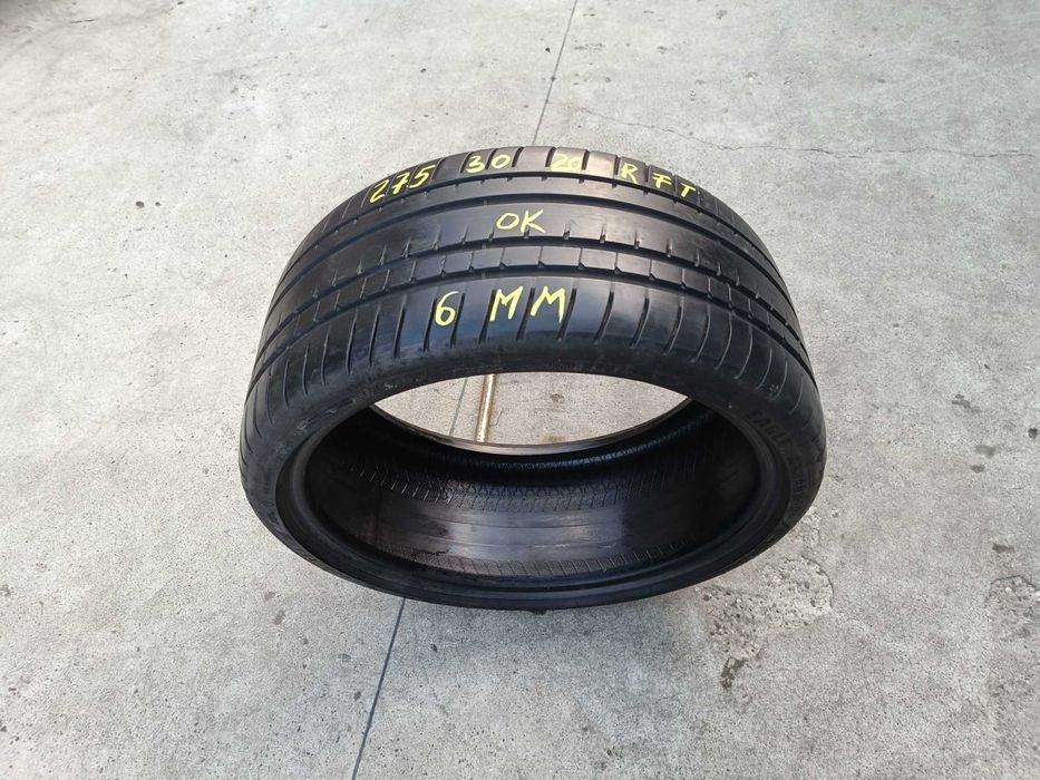 O anvelopa vara 275 30 20 goodyear asymmetric 3 run flat profil 6 mm