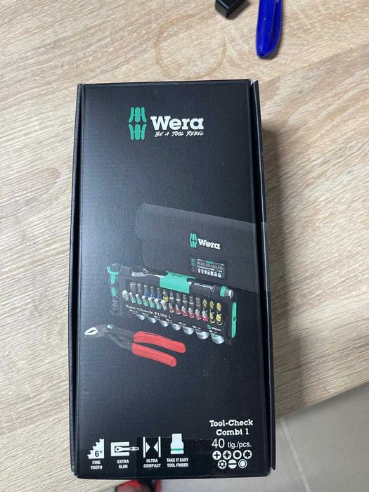 Wera Tool-Check Combi 1 05049070001 Set de 40 de piese