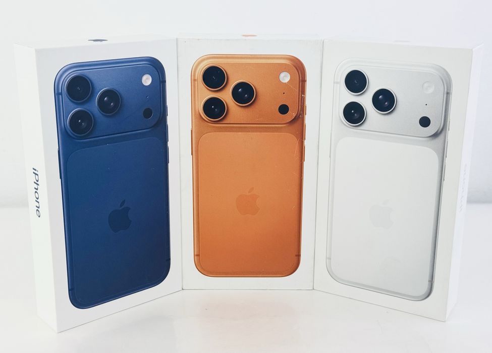 НАЛИЧНИ! Apple iPhone 17 Pro 256GB Cosmic Orange / Deep Blue / Silver