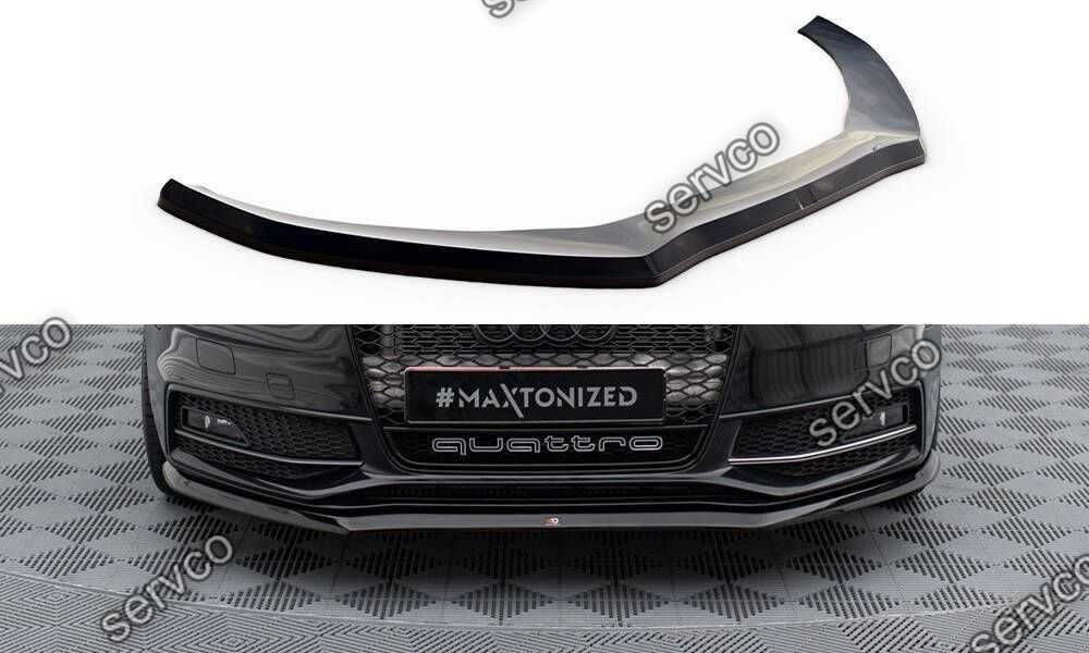 Prelungire bara fata Audi A4 SLINE S4 B8 2012-2016 v6 - Maxton Design