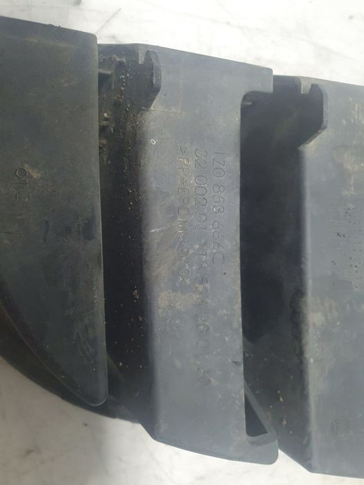 Grila inferioara bara fata 1z0853666 Skoda Octavia 2 (facelift) (2008 - 2013)