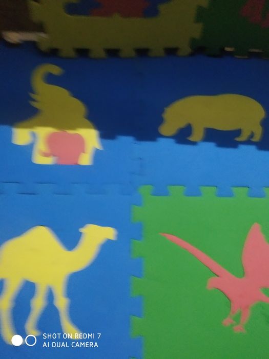 Пазл-коврик детский