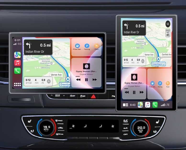Универсална 8-инчова мултимедия Android с въртящ се екран