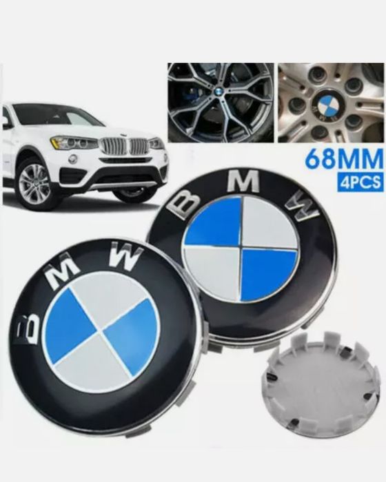 Емблеми бмв 56мм и 68 мм бмв оригинални