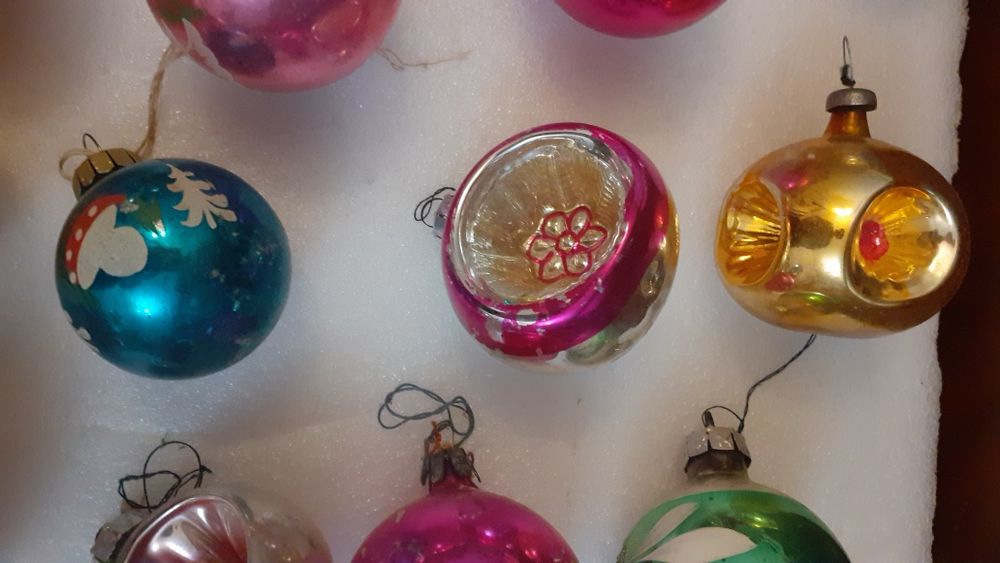 Ёлочные игрушки ГДР,СССР