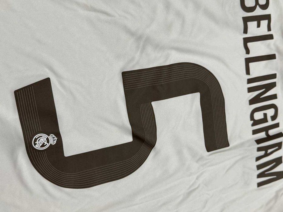 Оригинальная футболка adidas Real Madrid 25/26 Home Bellingham Jersey!