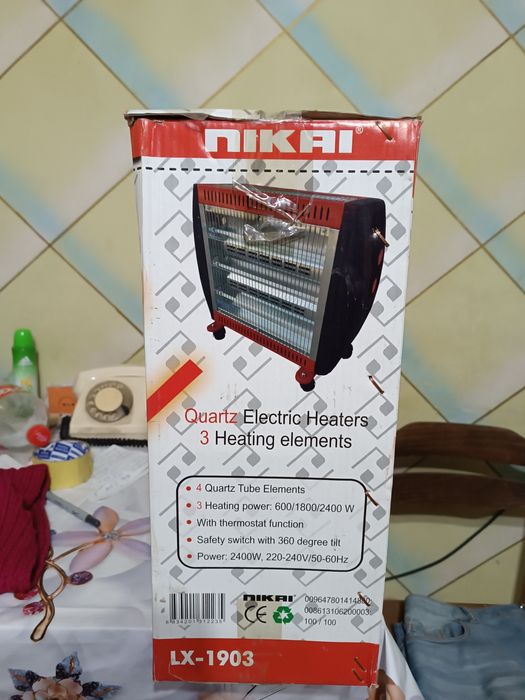 Обогреватель кварцевый nikai
