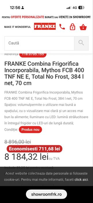 Combina frigorifica