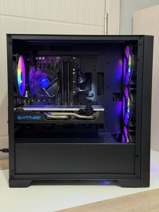 Геймърски компютър i5-7500 ,RX570 ,8GB