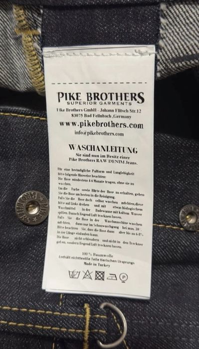 Blugi Pike Brothers chopper pant