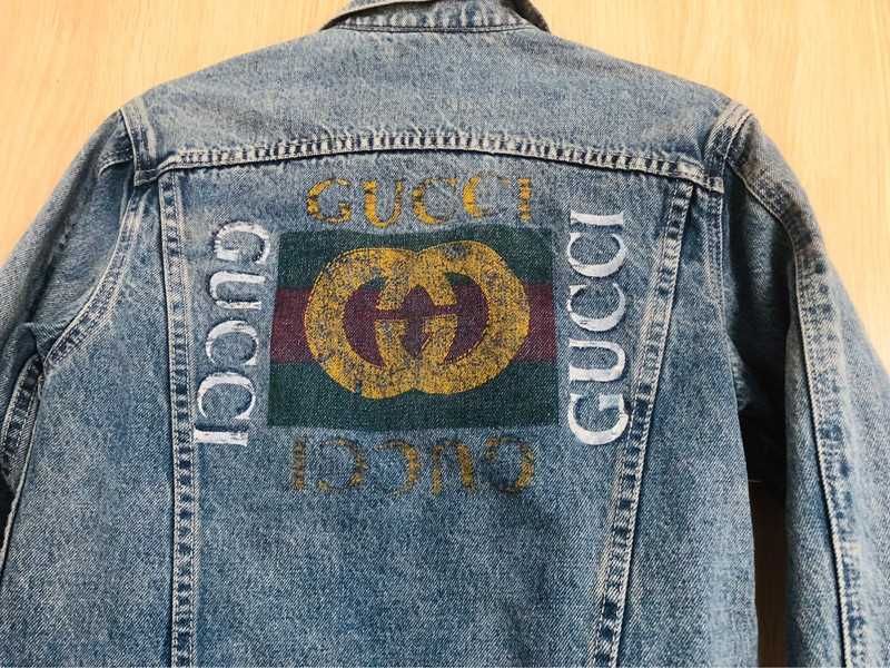 Gucci дамско дънково яке