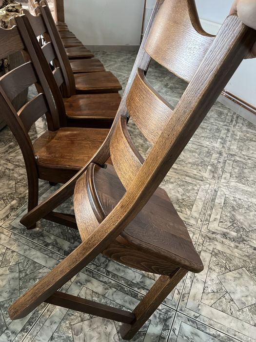 Vand set scaune lemn masiv stejar